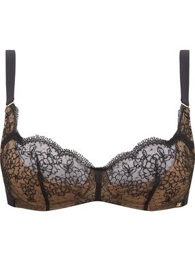 Gossard VIP Devotion Uplifting Balconette Bra - Black Lace